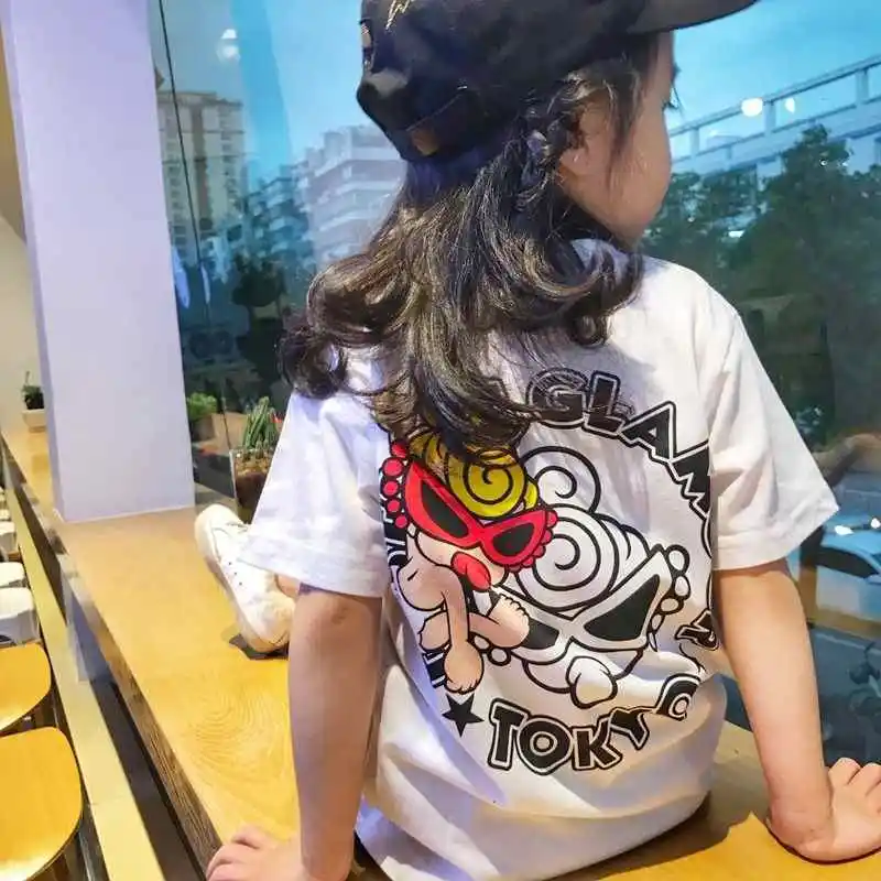 【100-160cm】よく売れる カートゥーン 可愛い トレンド 人気 着心地良い Tシャツ